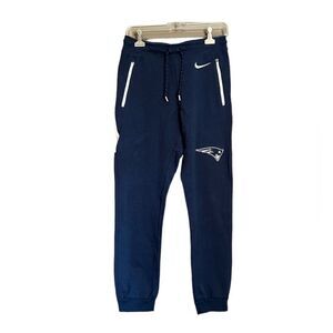 Nike patriots navy joggers. Size small